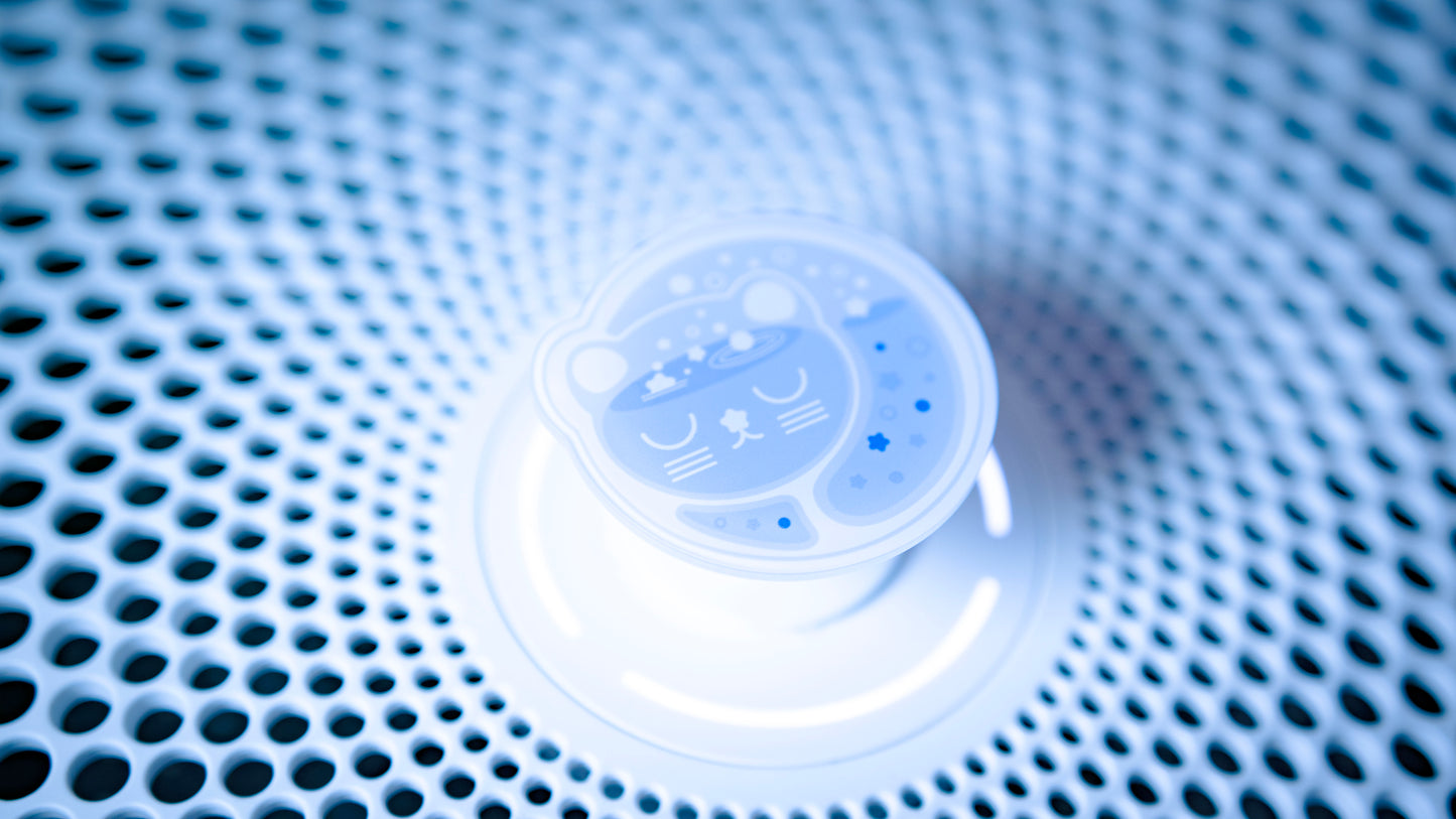 Sleepy Moon Cat Phone Grip