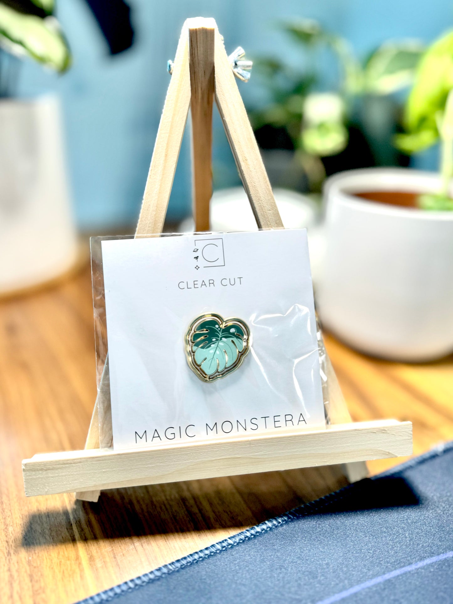 Magic Monstera Enamel Pin