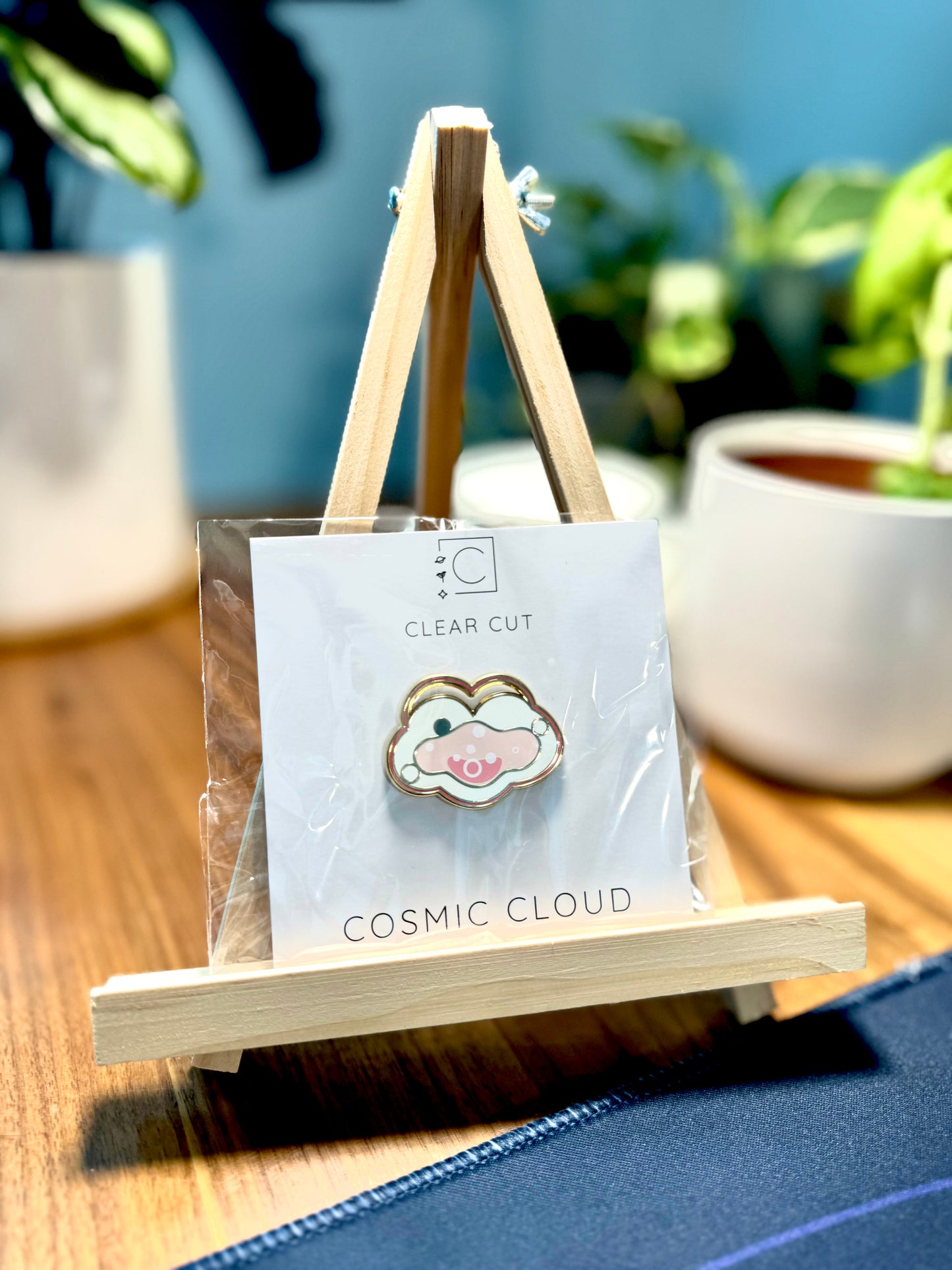 Cosmic Cloud Enamel Pin