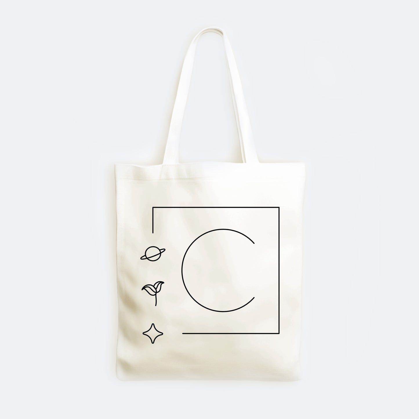 Clear Cut Tote bag