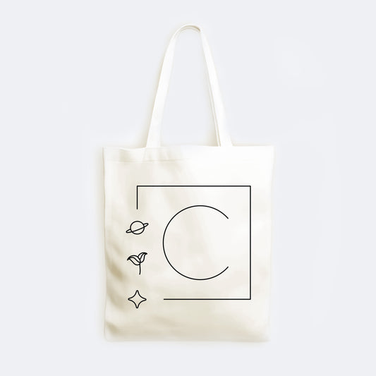 Clear Cut Tote bag