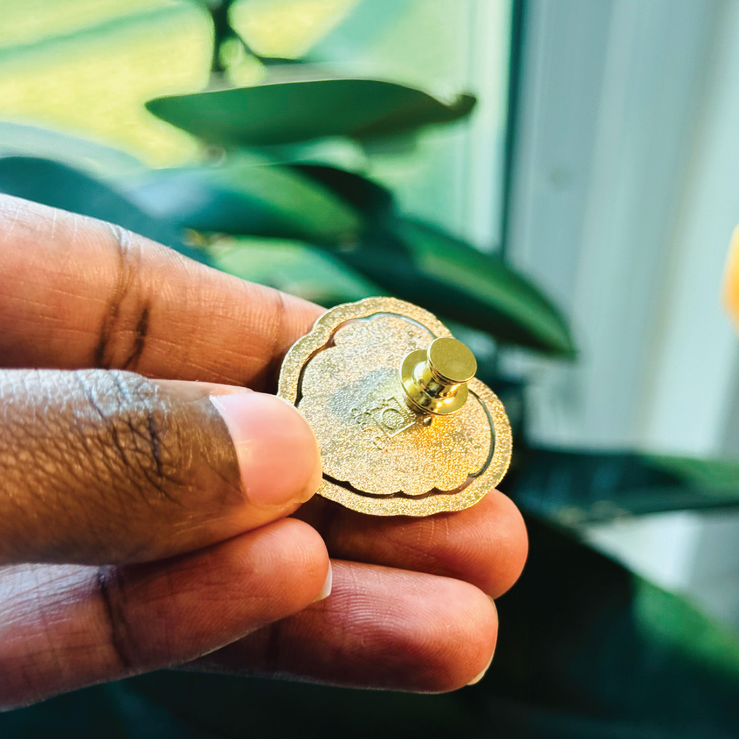 Magic Monstera Enamel Pin