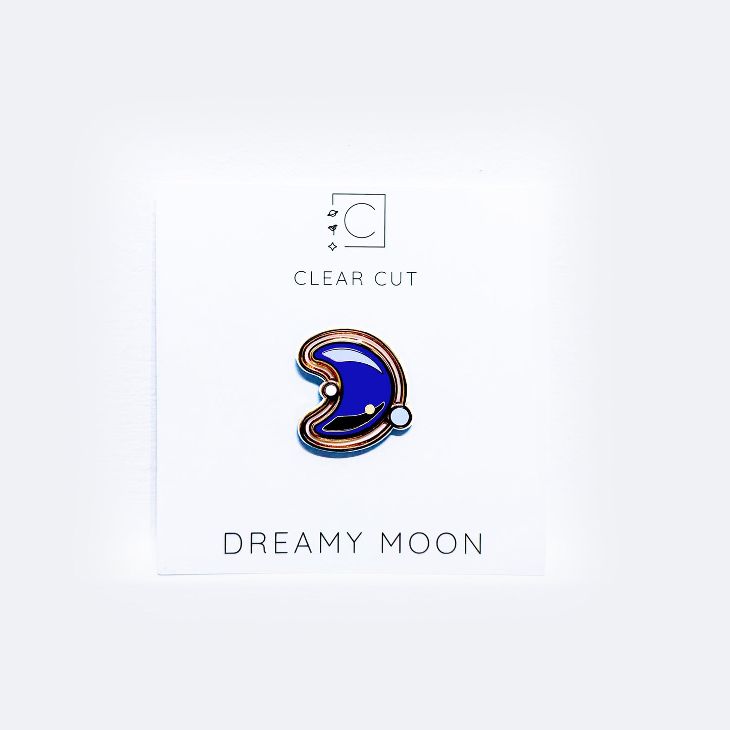 Dreamy Moon Enamel Pin
