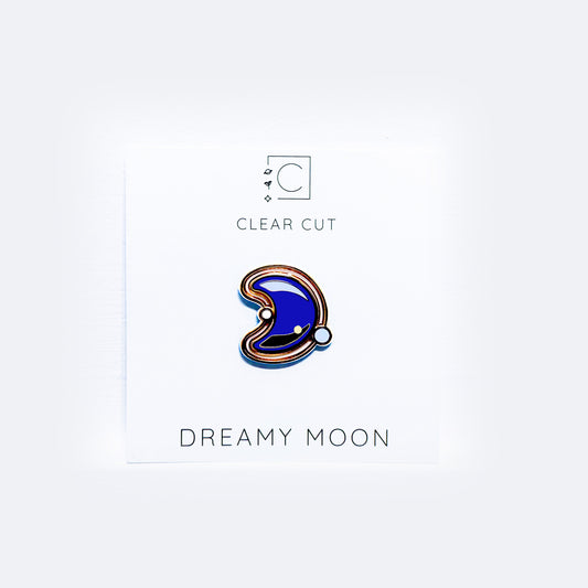 Dreamy Moon Enamel Pin