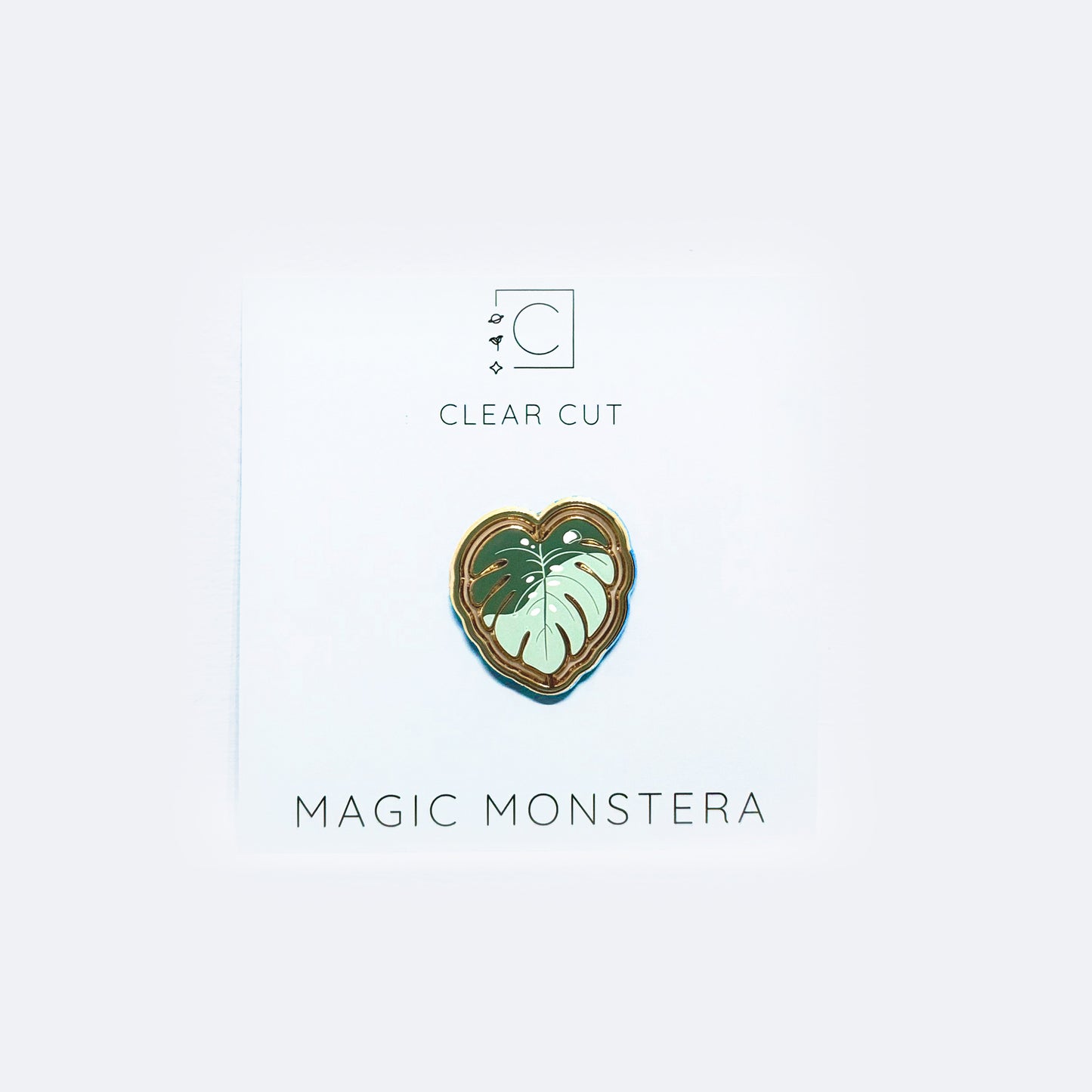 Magic Monstera Enamel Pin