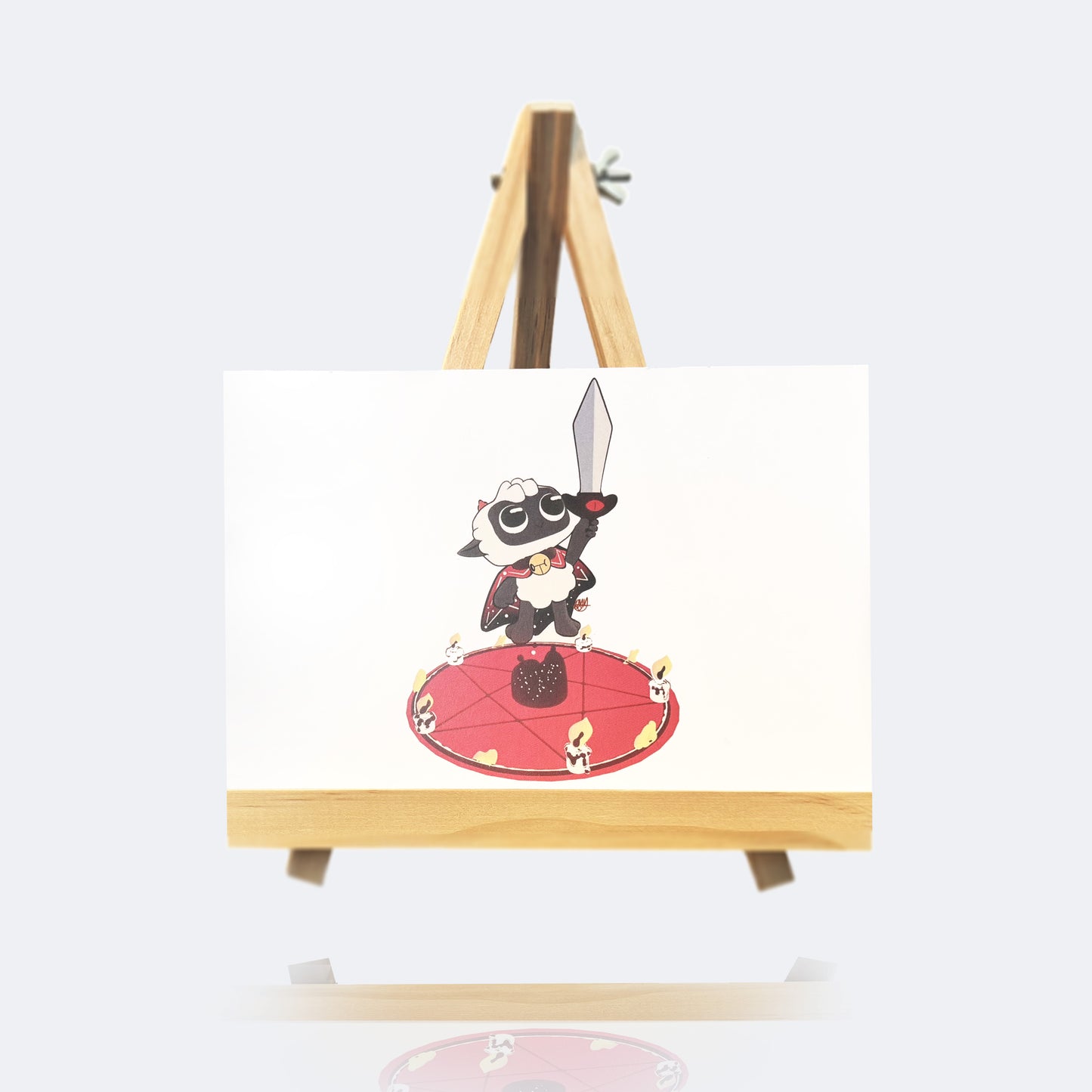 Cult of the Lamb AR Print