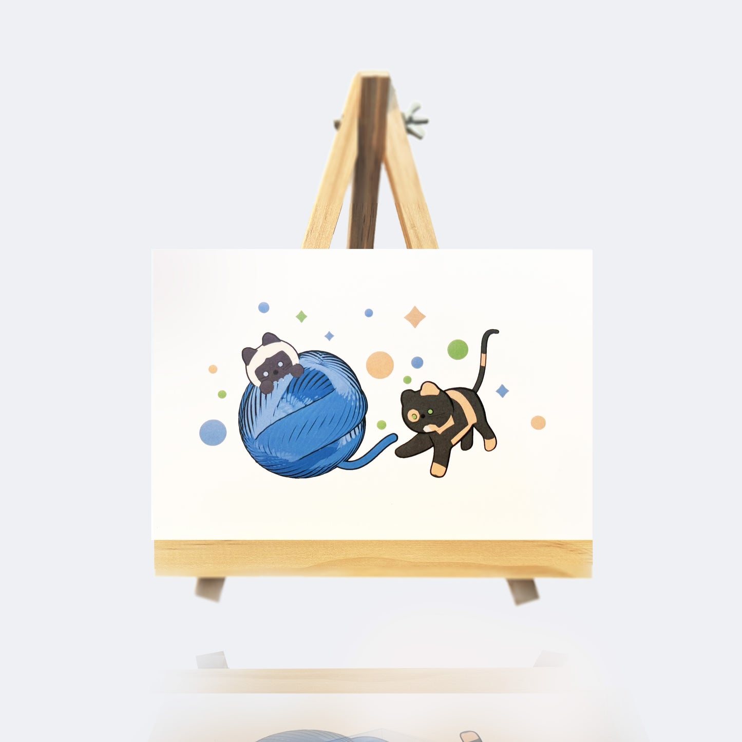 Moon and Marble AR Print