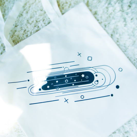 Comet Tote bag